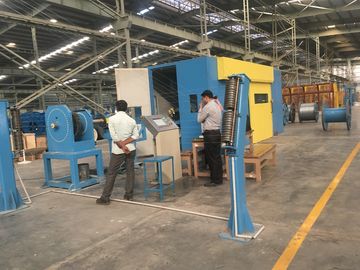 Steel Wire Armoring Wire Stranding Machine 1250mm Single Twister High Performance