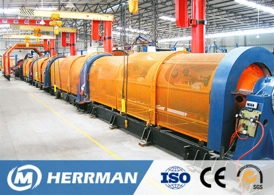 Disc Springs Cable Stranding Machine Tubular Type