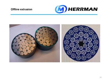 Φ60mm γραμμή εξώθησης καλωδίων